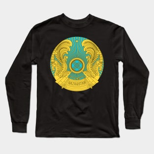 Emblem of Kazakhstan Long Sleeve T-Shirt